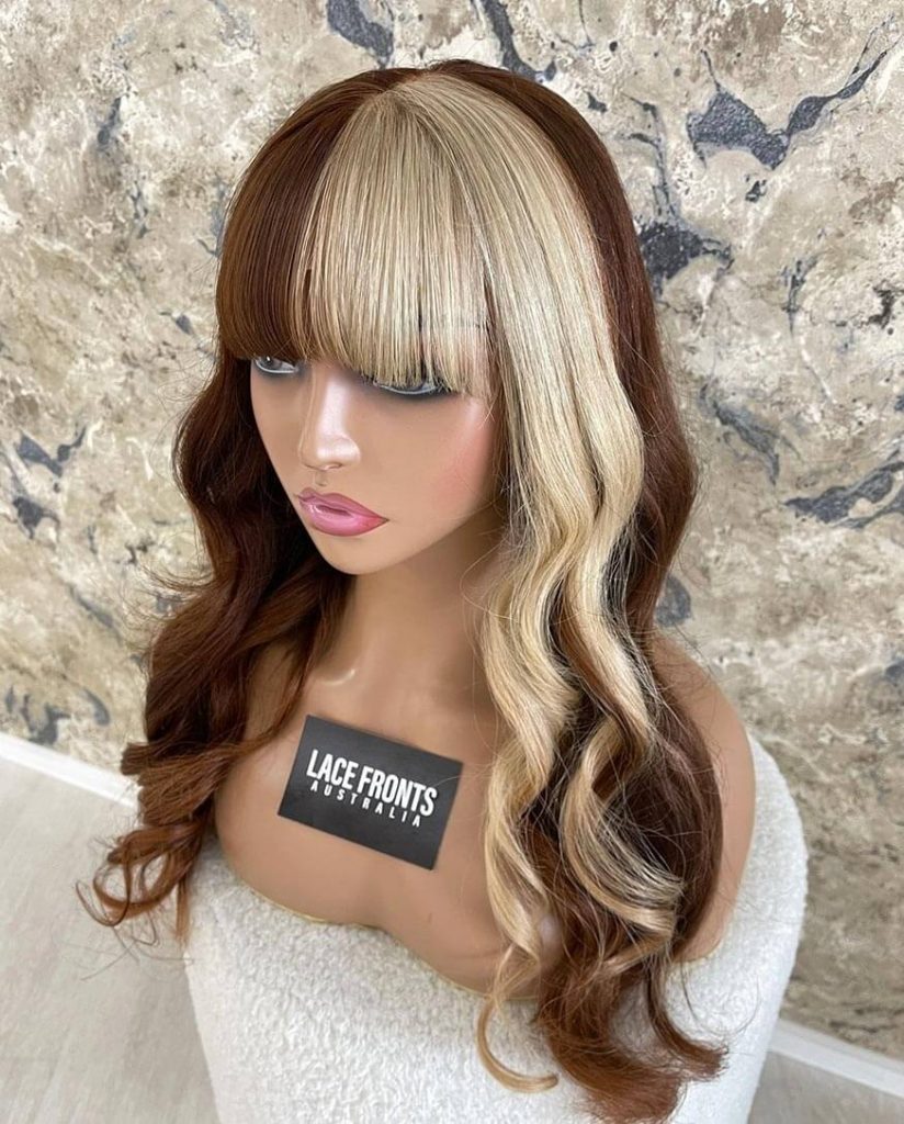 Lace Front Human Hair Wig Blonde Auburn Wig 24 Inch The Flash Lace Fronts Australia 