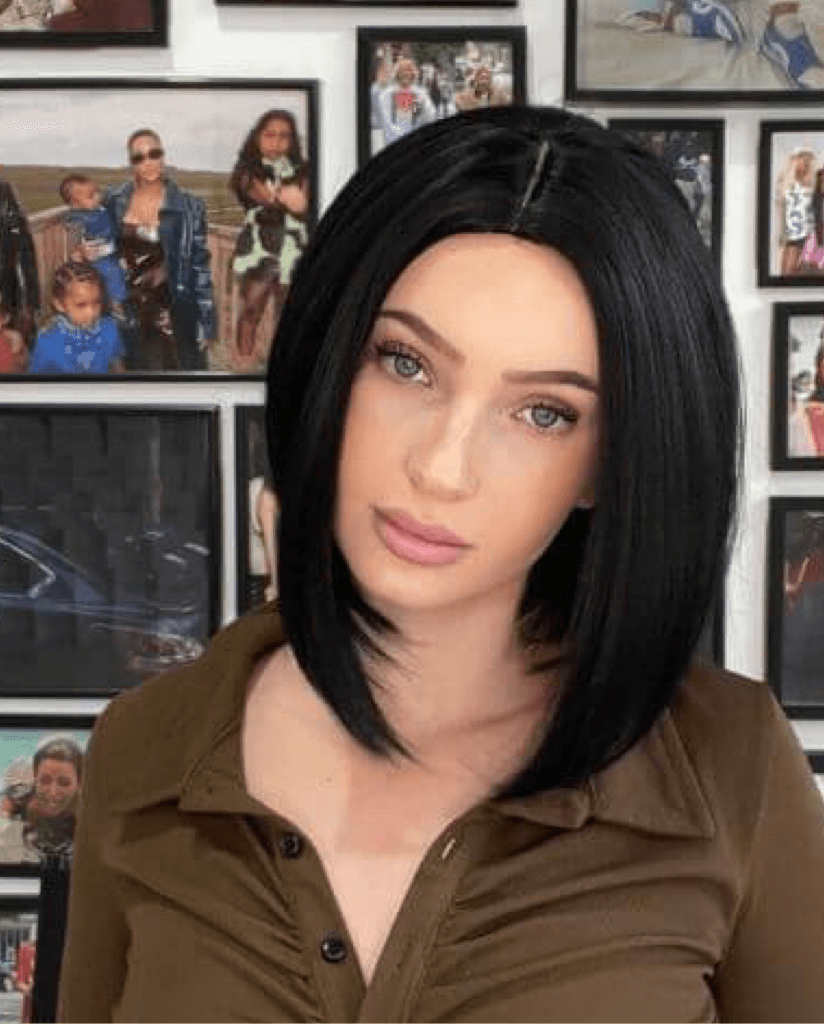 BLACK BOB LUXE SYNTHETIC WIG TRINITY