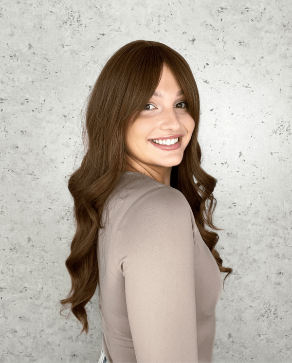 Rich Natural Brunette Luxe Synthetic Wig - Dorothy