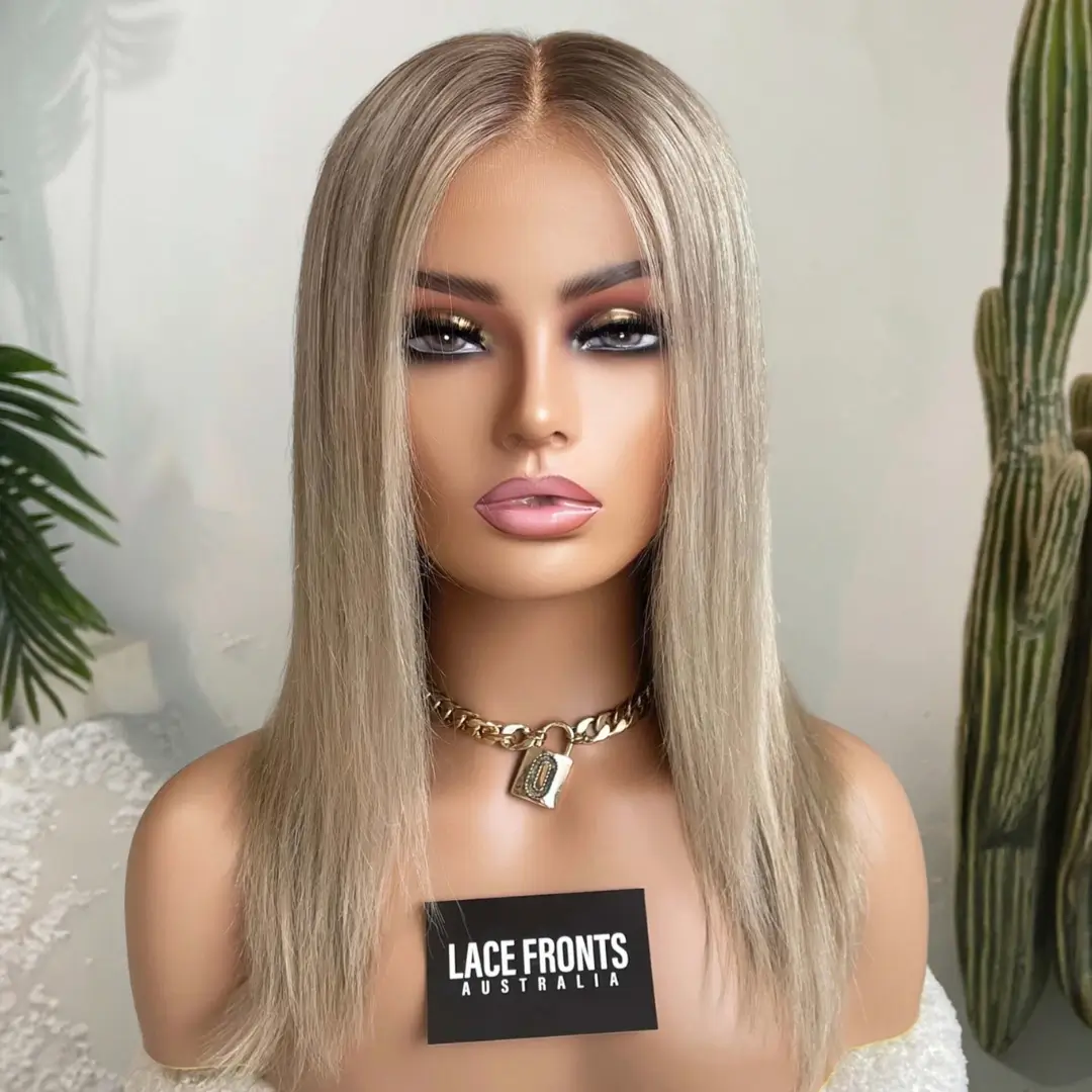 Made in Australia Blonde Lace Front Human Hair Wig 16