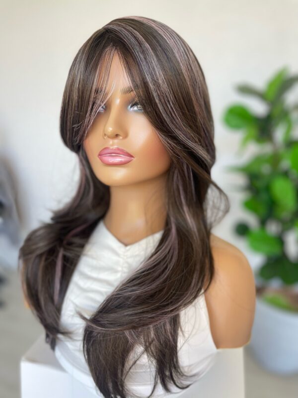 Ash Matte Black Luxe Synthetic Wig - Mercedes