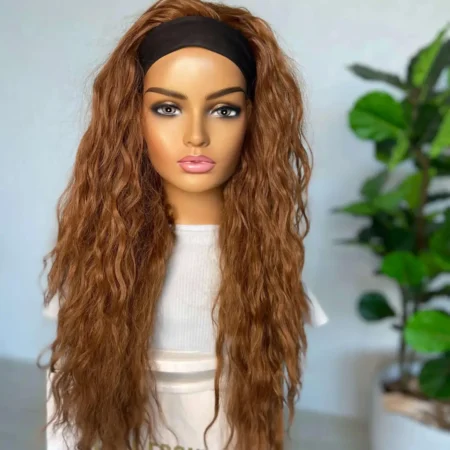 Curly Headband Luxe Synthetic Wig - Dallas