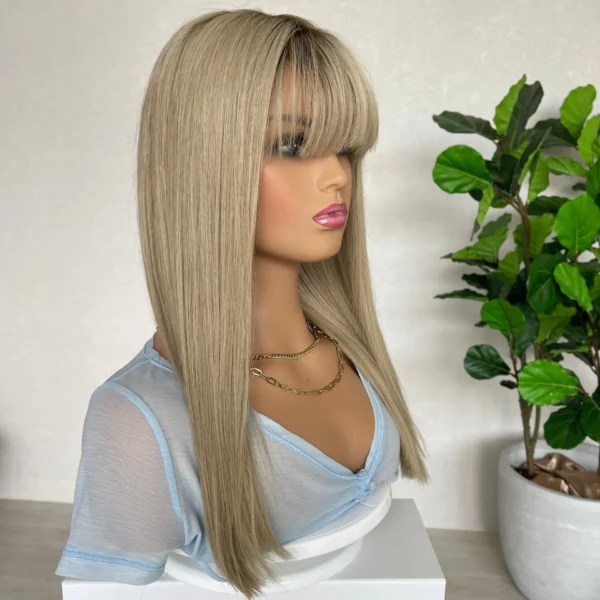 Milly 20" Straight with fringe - Lace Fronts Australia Human Hair