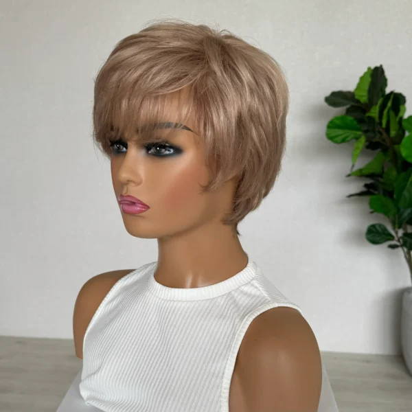 Ready to Ship - "Serena" - Pixie Cut Wig