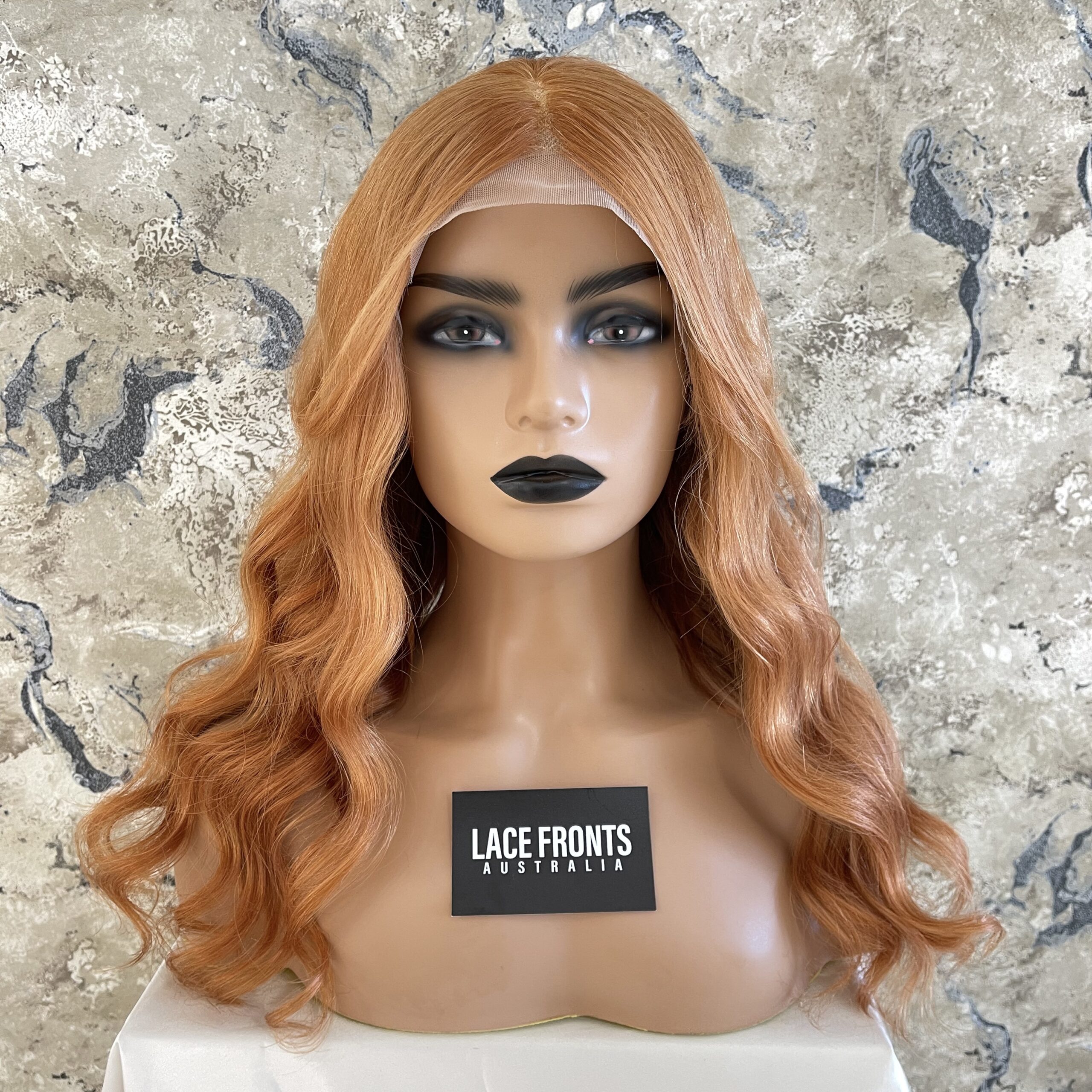 Created in Australia: Blonde Lace Front Human Hair Wig 22' - Audrey